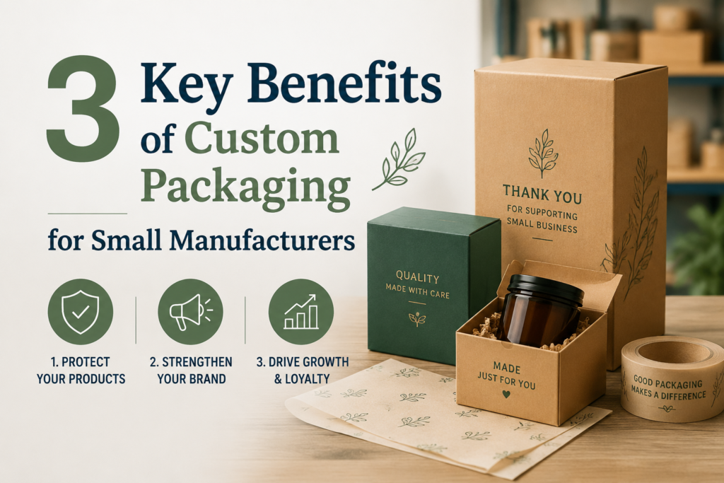 3 Key Benefits of Custom Packaging for Small Manufacturers