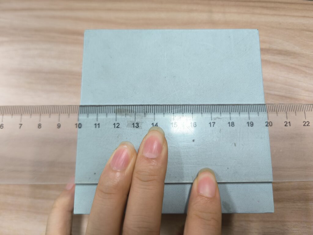 Outside box dimensions measurement