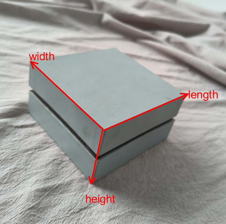 Length width height diagram
