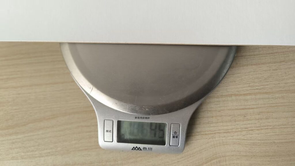 Paper Weight Measurement 