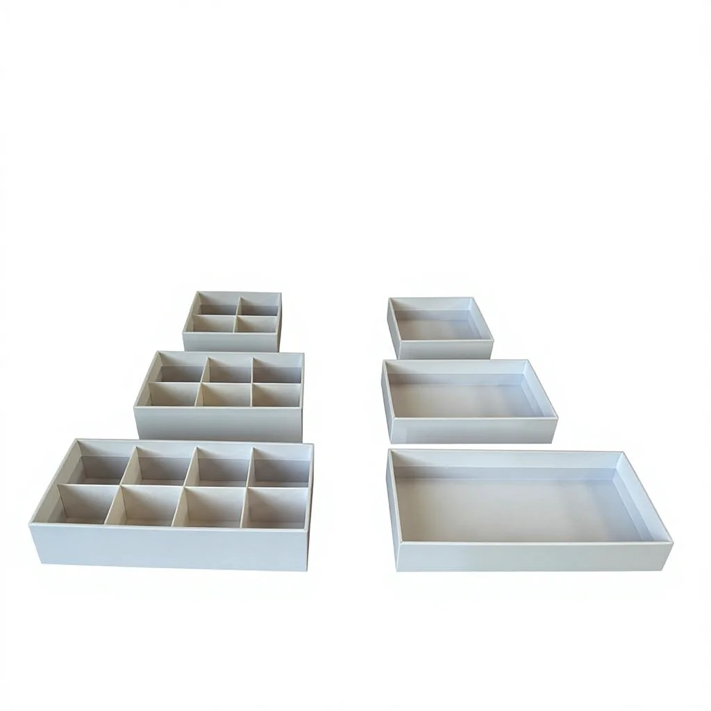 Two similar boxes side by side