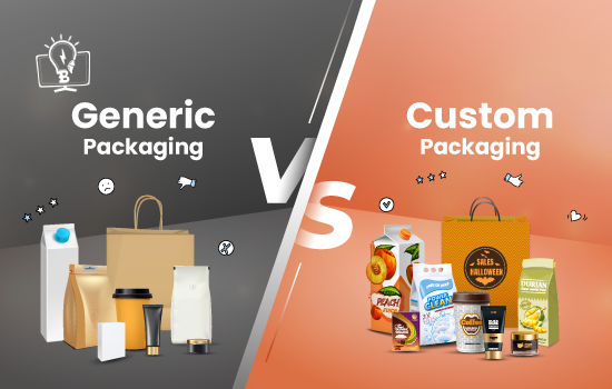 well-designed vs. generic packaging