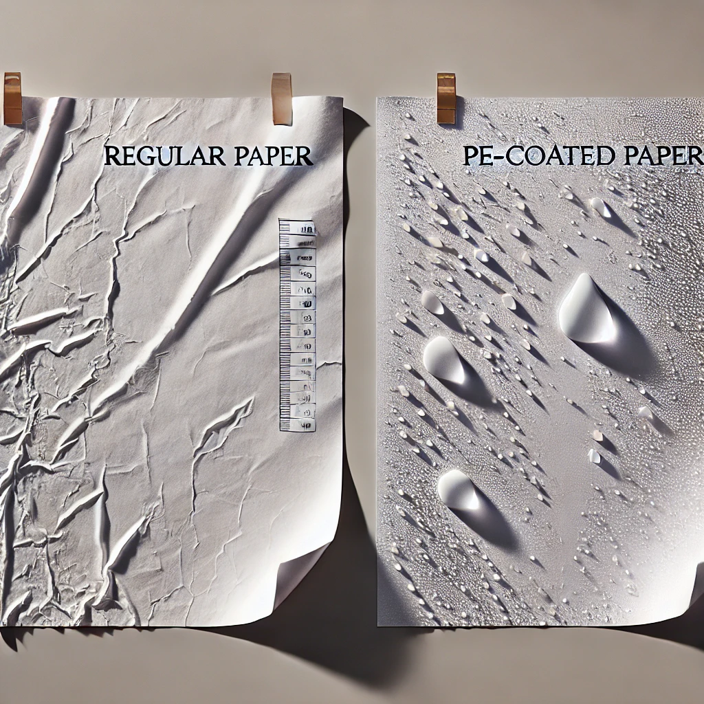 Comparison of paper types
