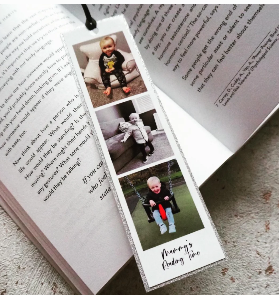 Personalized photo bookmarks
