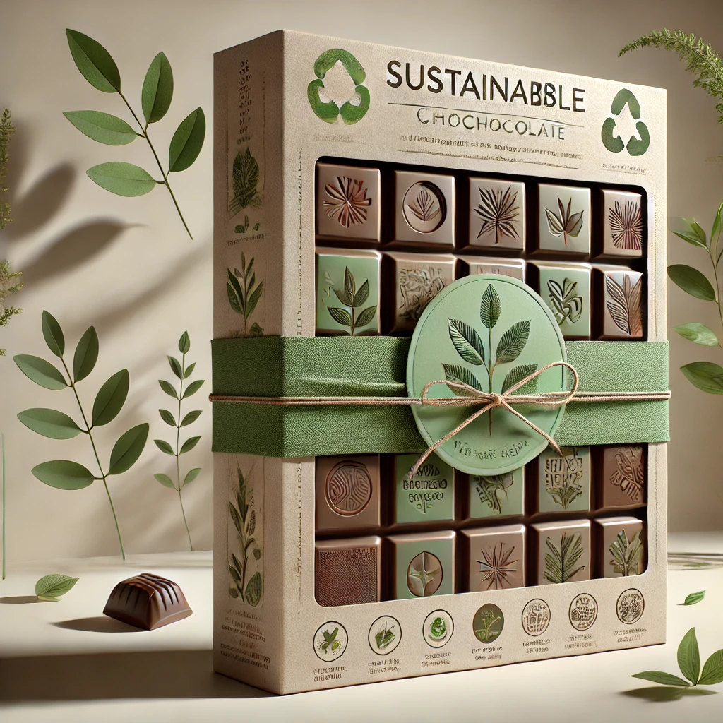 Eco-friendly chocolate packaging