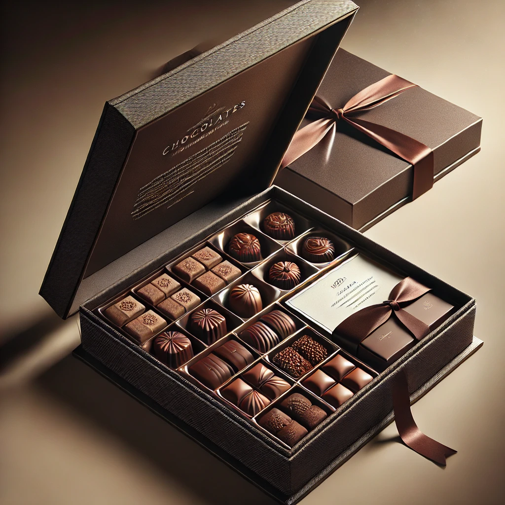 Memorable chocolate box unboxing