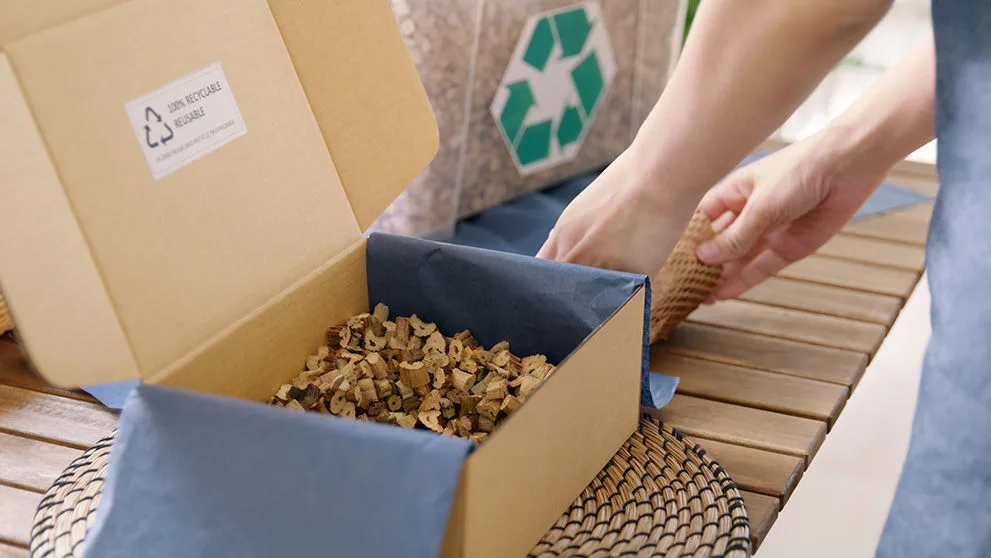 Open box with thoughtful details