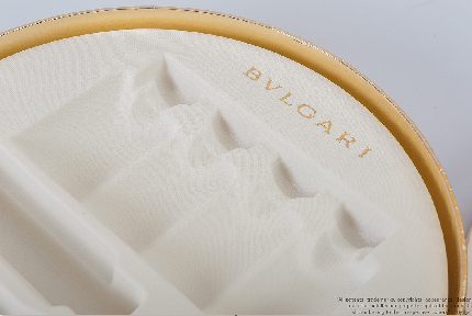 gift box with molded pulp trays
