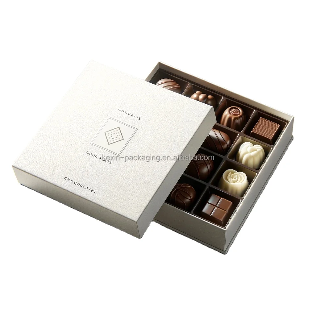 Minimalist chocolate box.