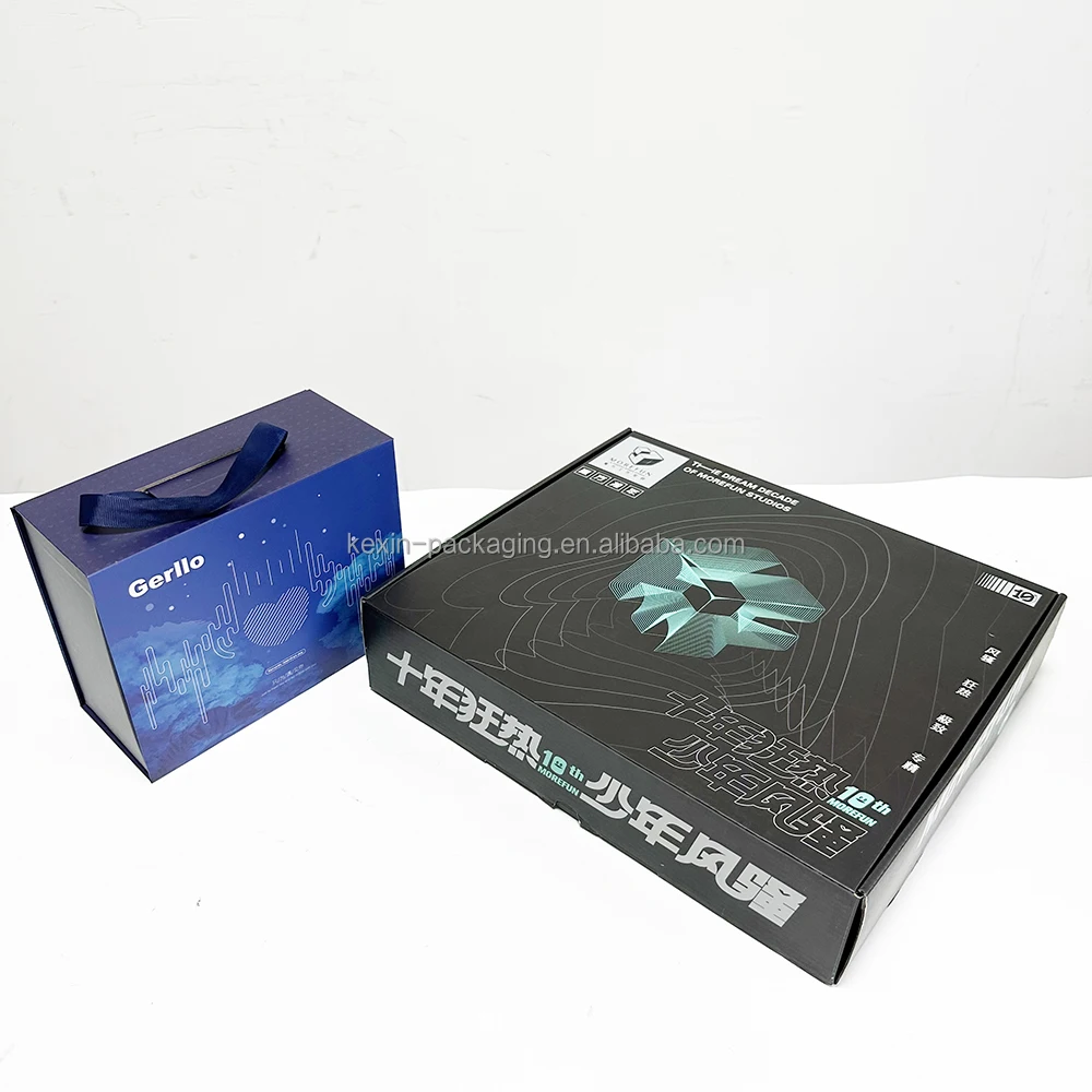Electronics in eco-friendly paper packaging.