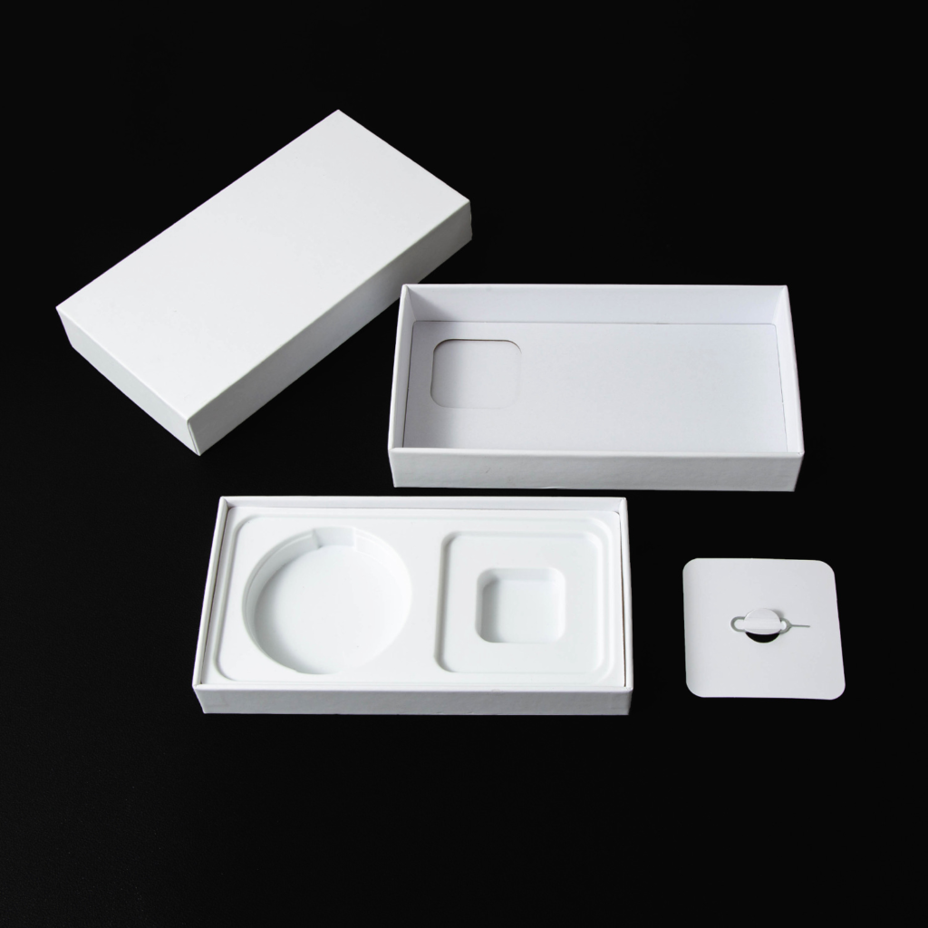 smartphones box with protective inserts