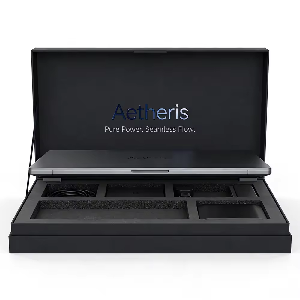 Premium brand image with paper packaging