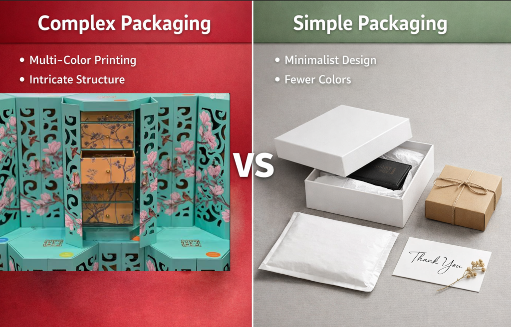 Complex design VS  Simple design