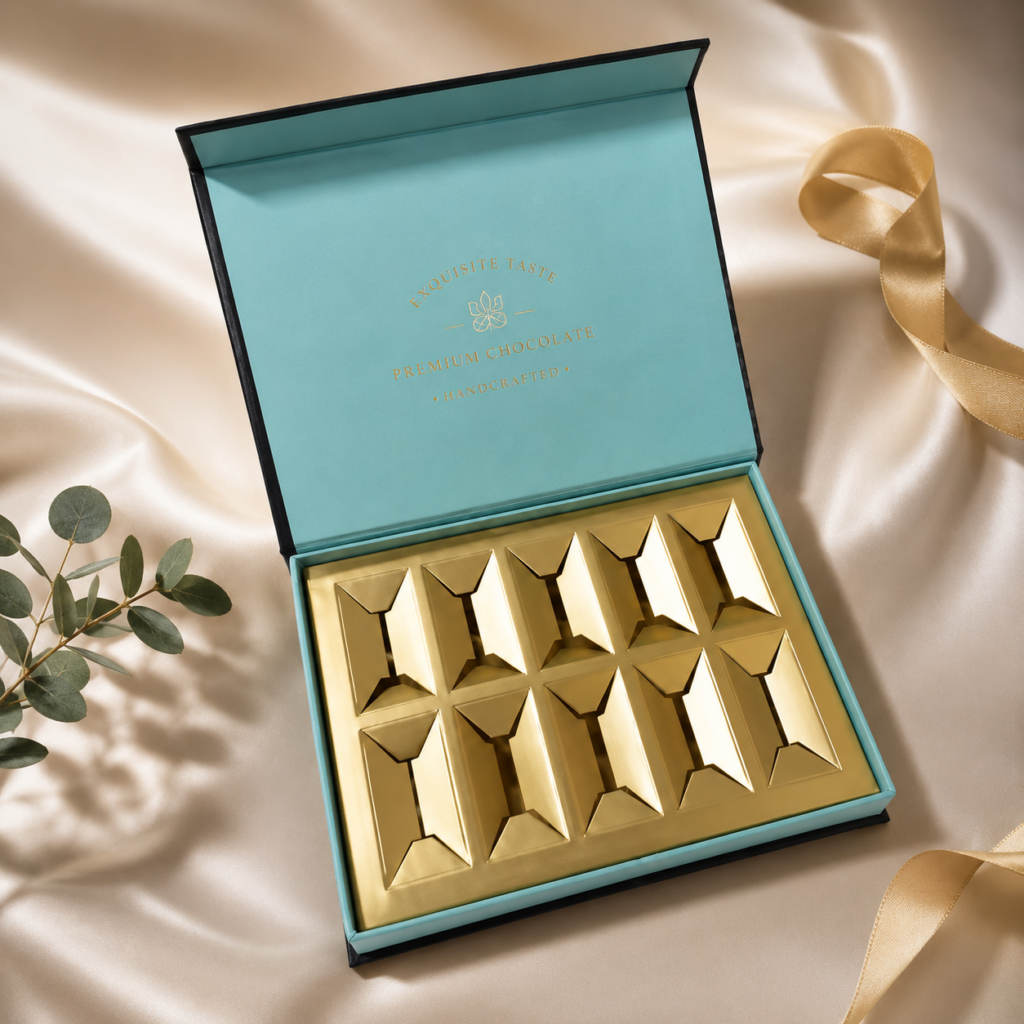 Practical chocolate box design