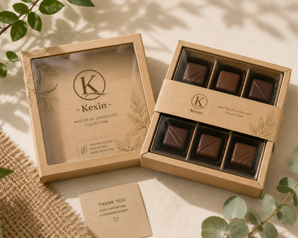 Eco-friendly chocolate packaging