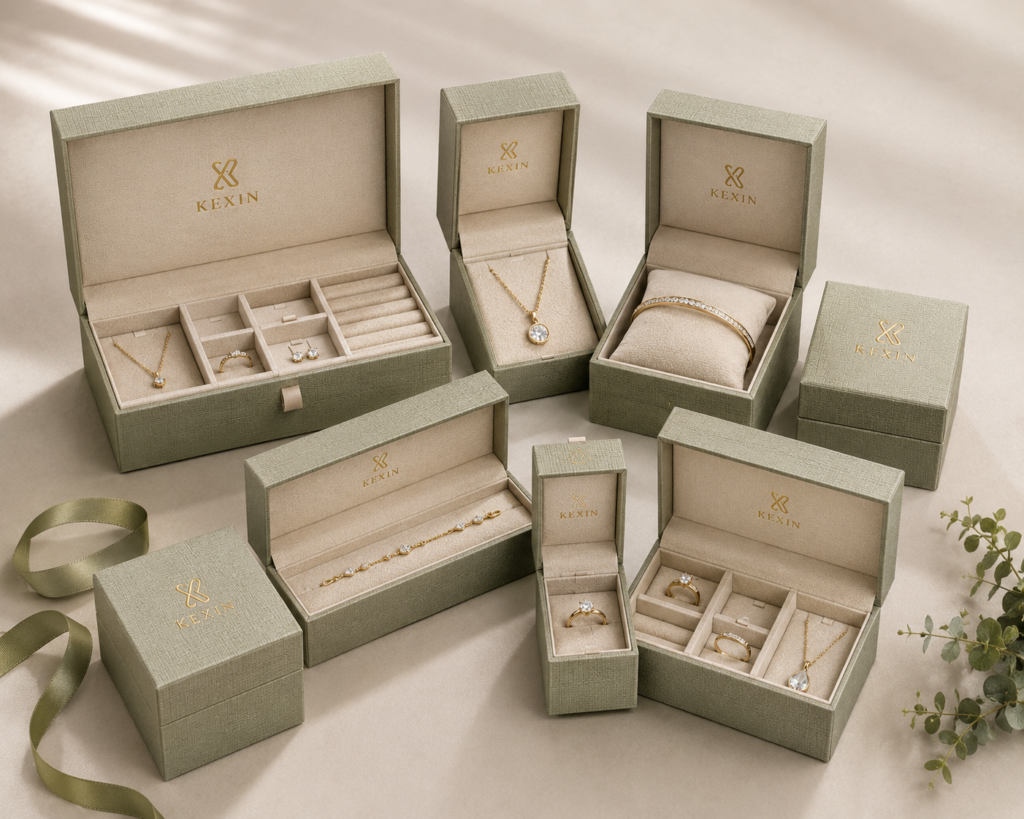Jewelry Box with Customized Compartments