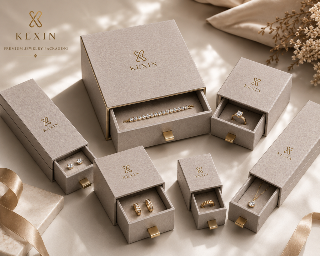 Durable Paperboard Jewelry Box