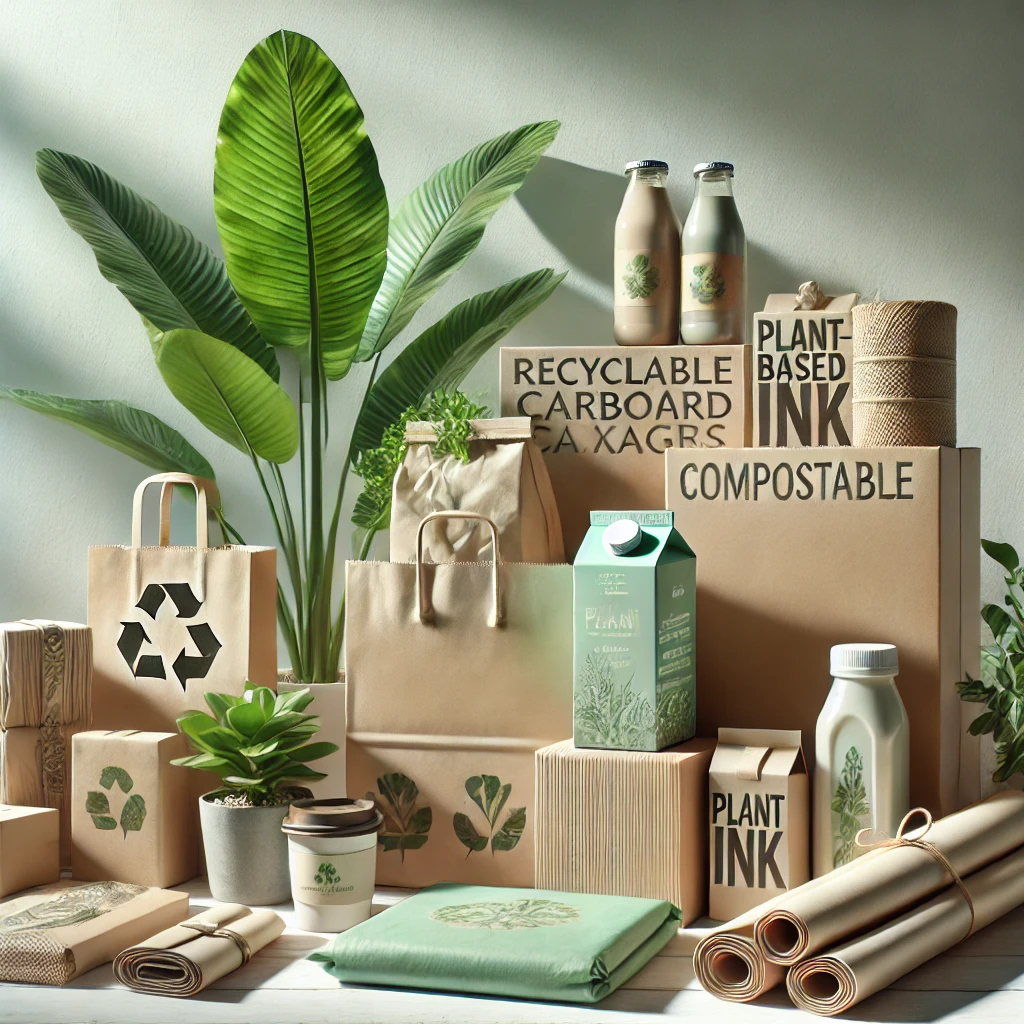 Eco-friendly packaging arrangement
