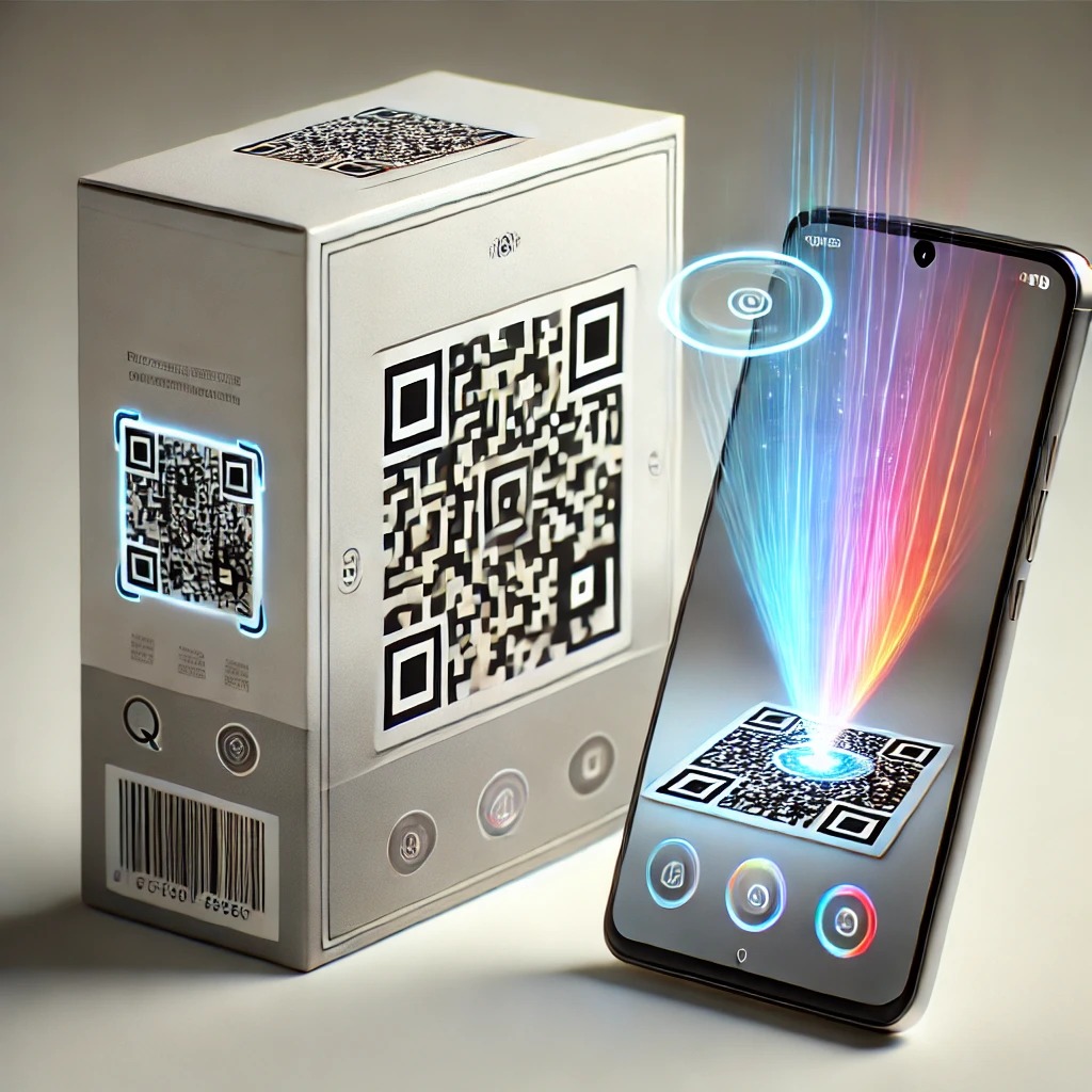 QR code interactive packaging