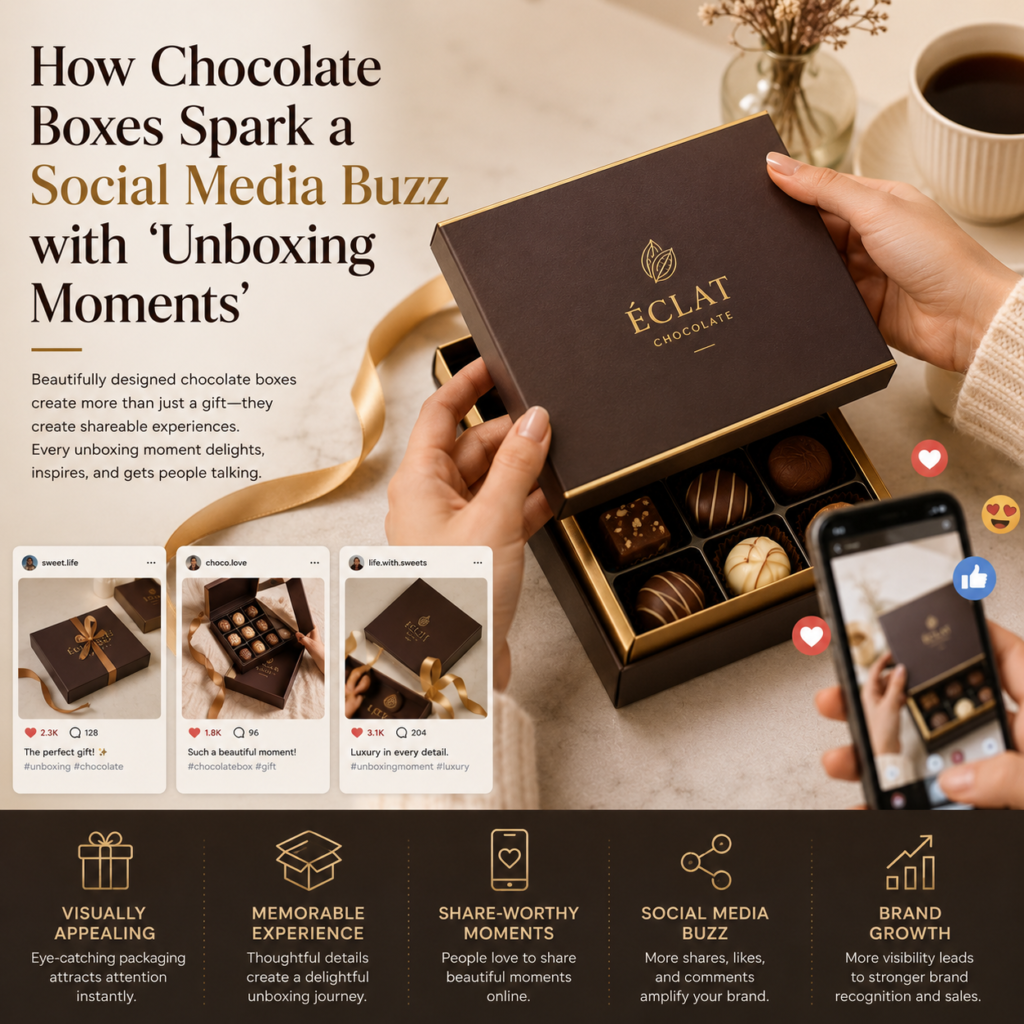 Extrodinary Chocolate box with Unboxing Moments