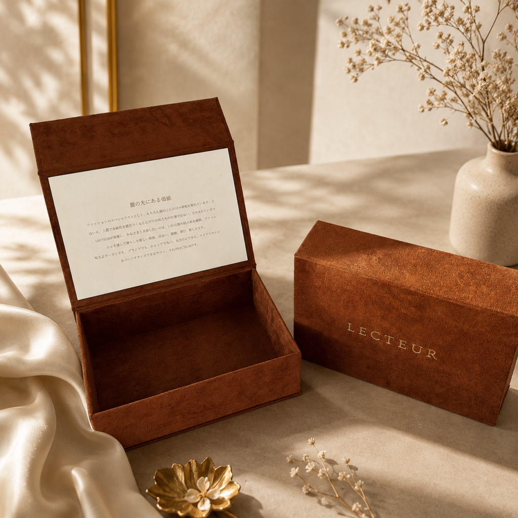 Luxury Velvet Packaging Box
