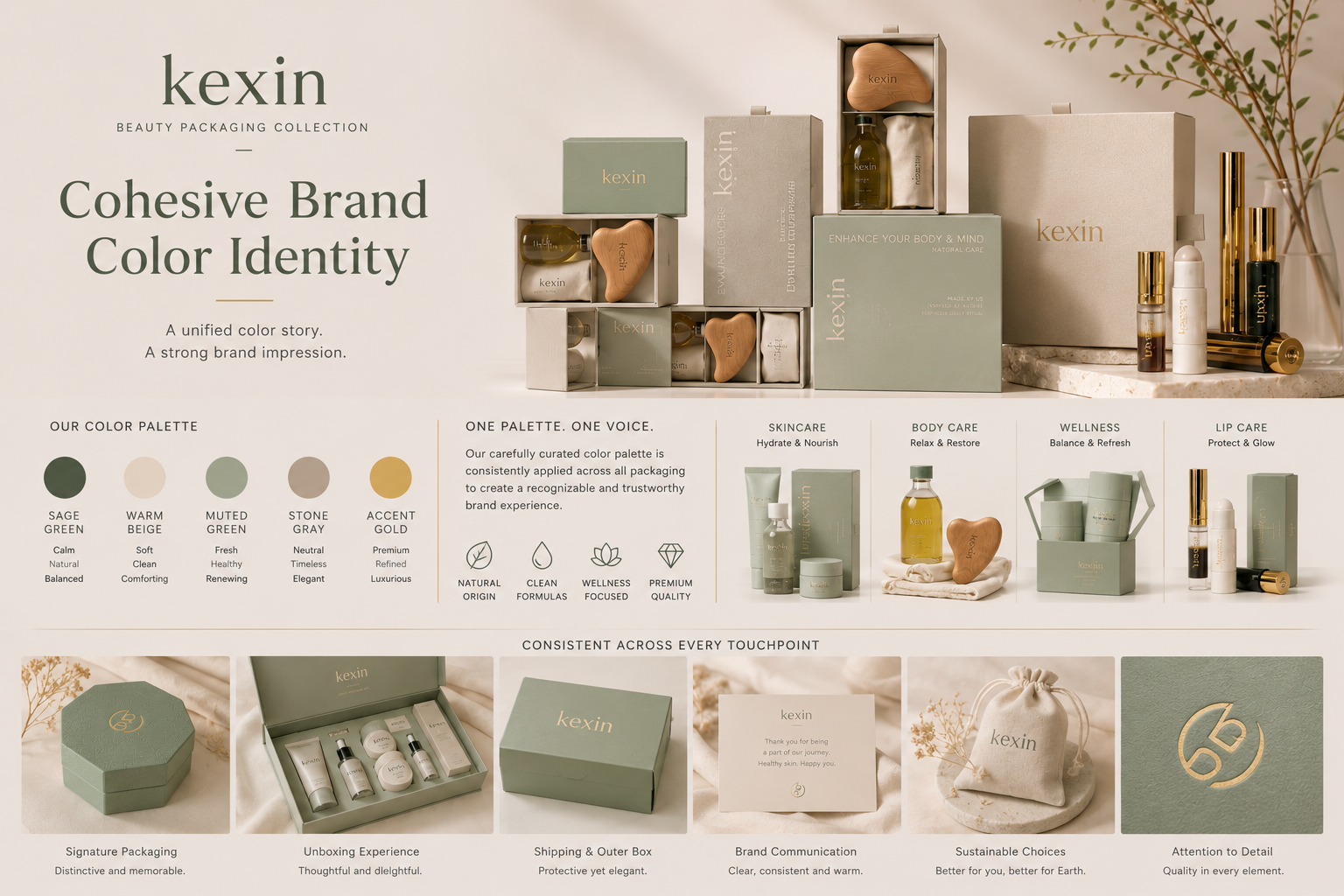 Cohesive Brand Color Identity
