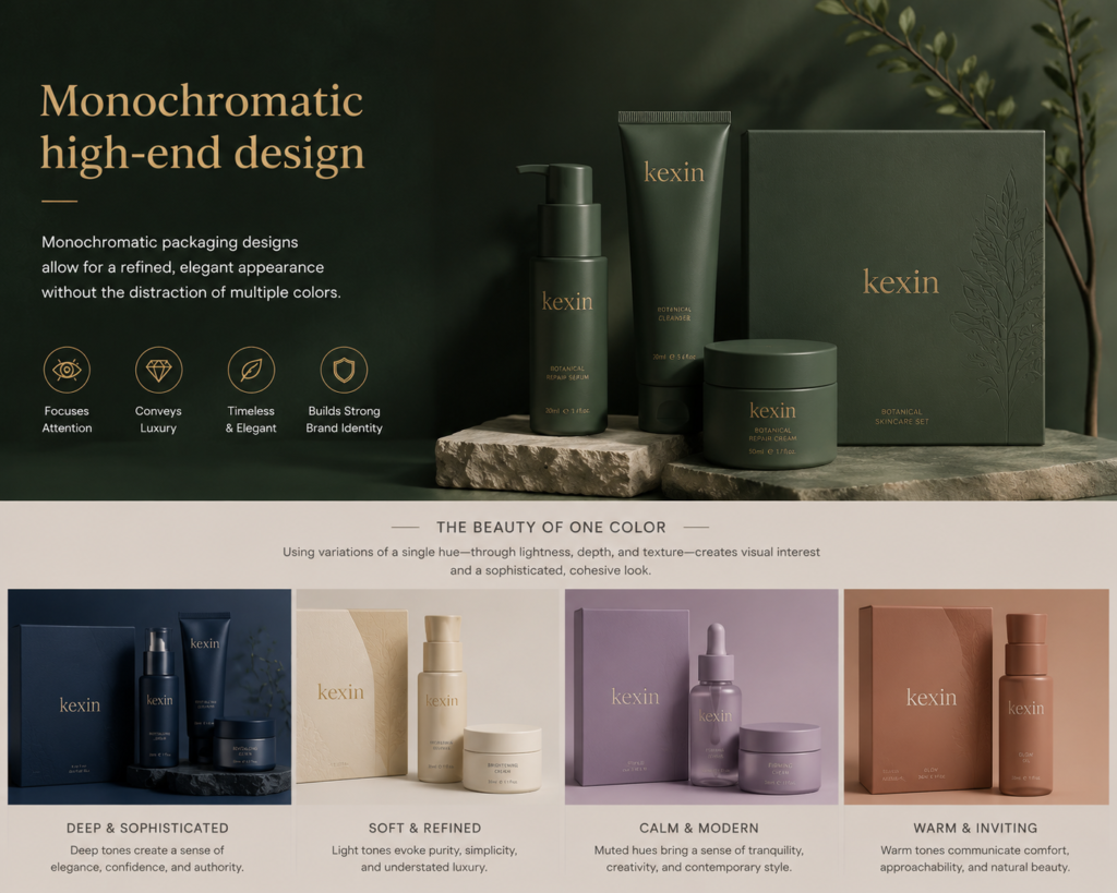 Monochromatic high-end design