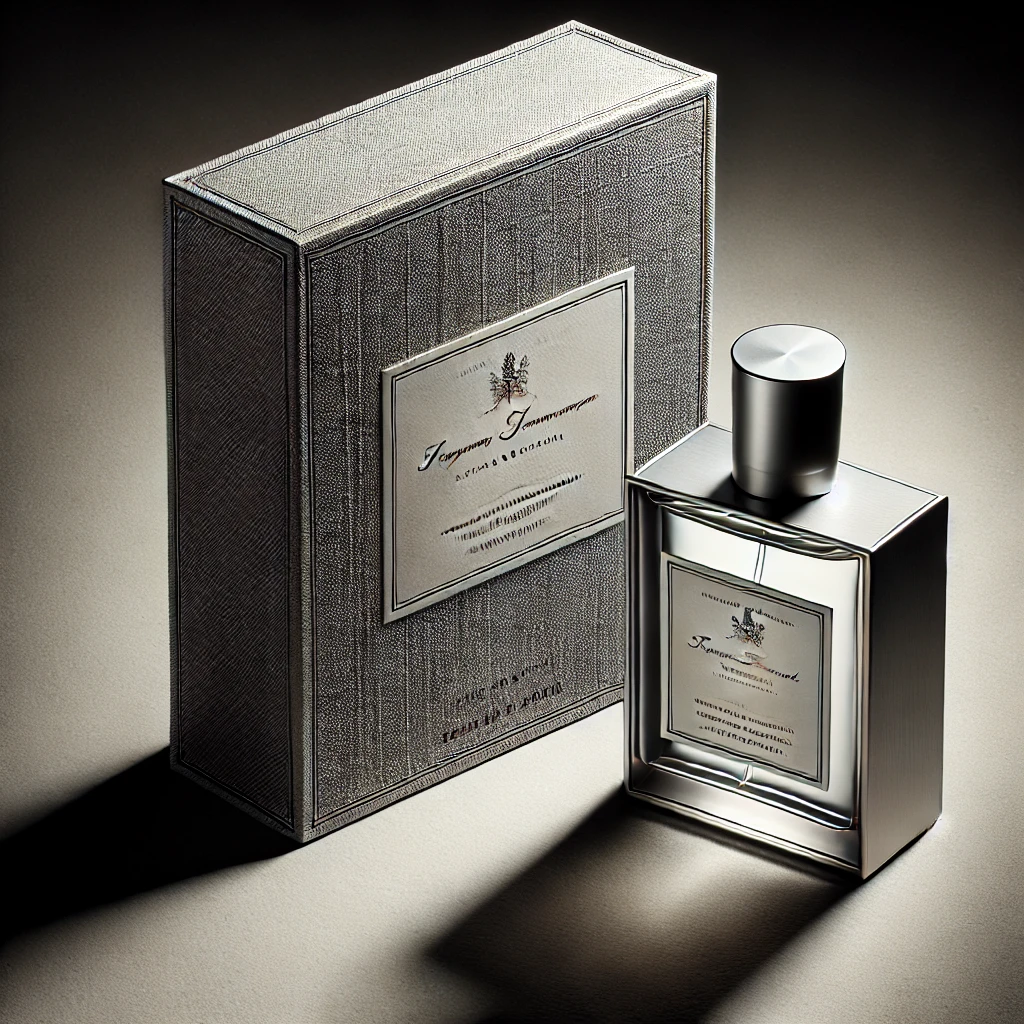 Embossed luxury perfume box