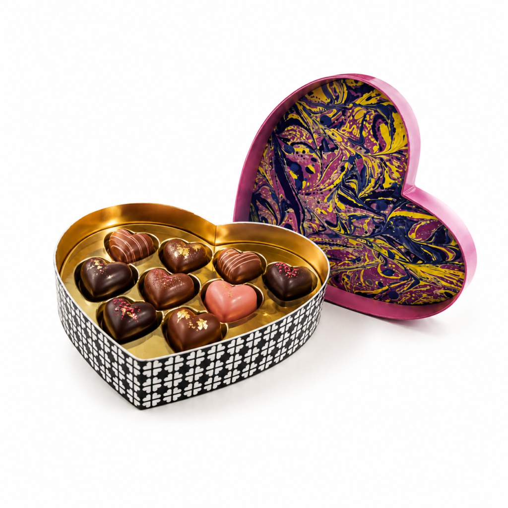 Heart Shape Chocolate Box 