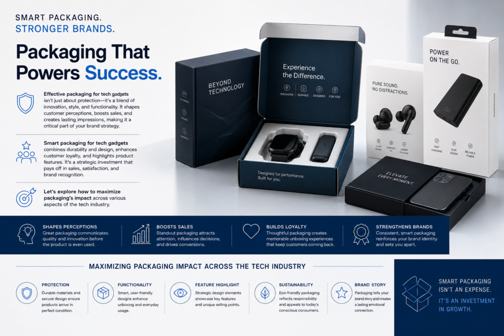 Tech Gadget Packaging