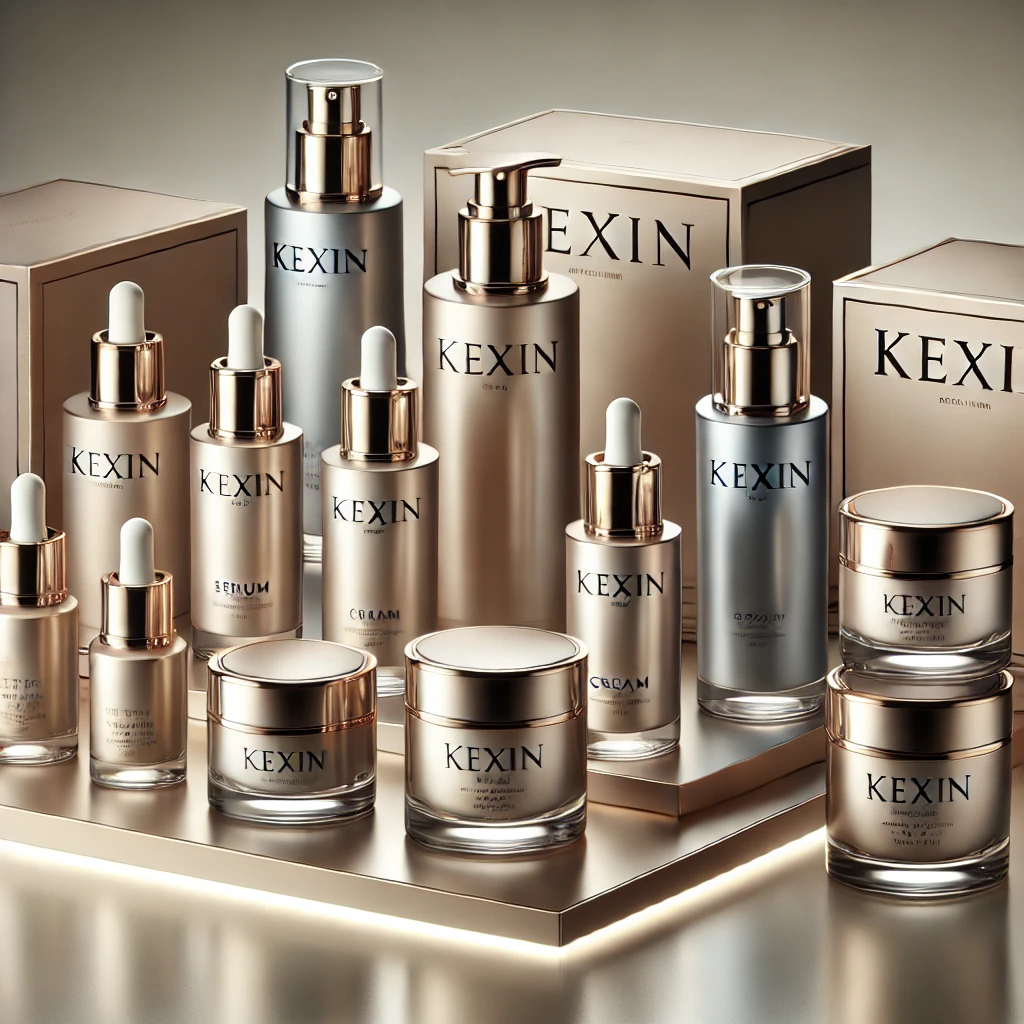 Elegant cosmetic packaging set