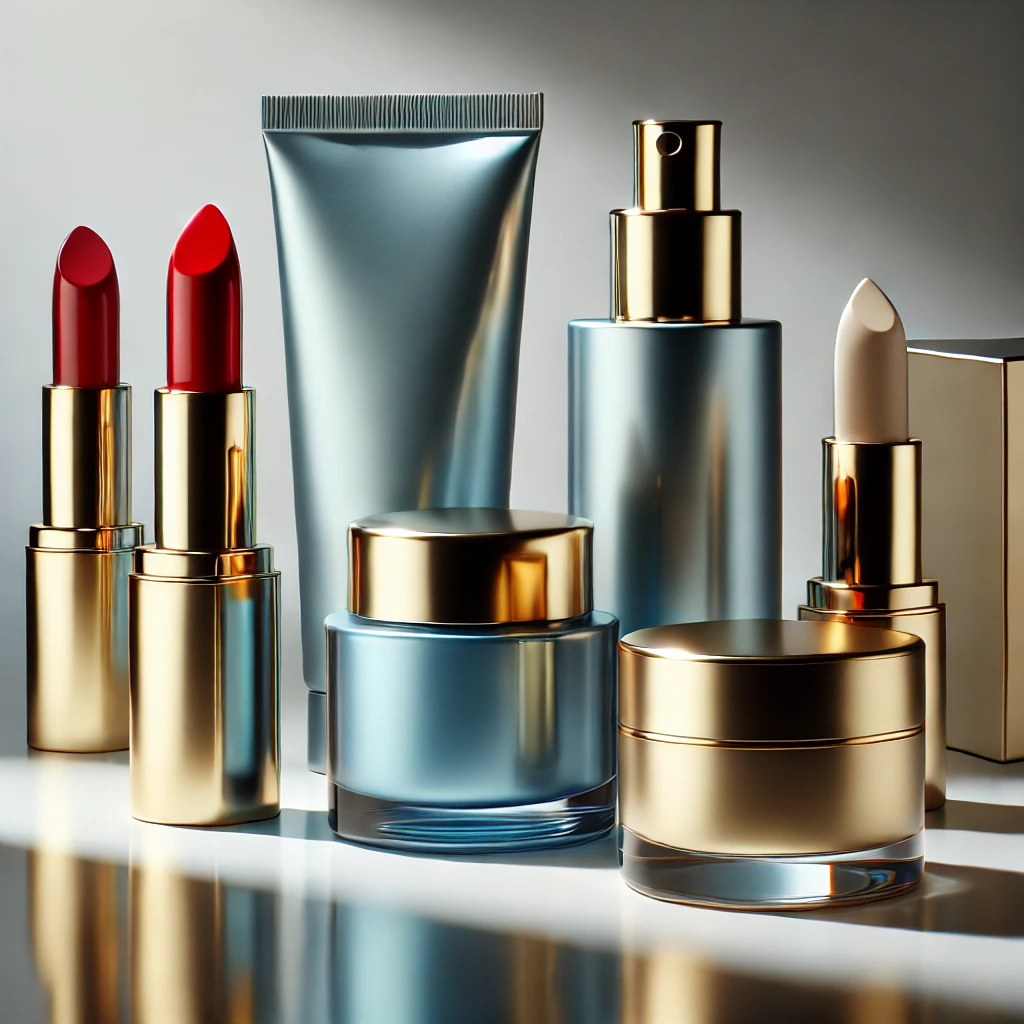 Colorful cosmetic packaging