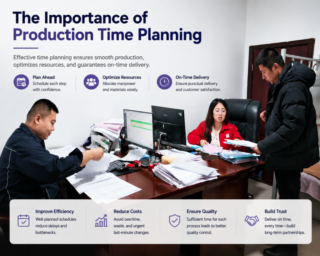 the importance of production time planning