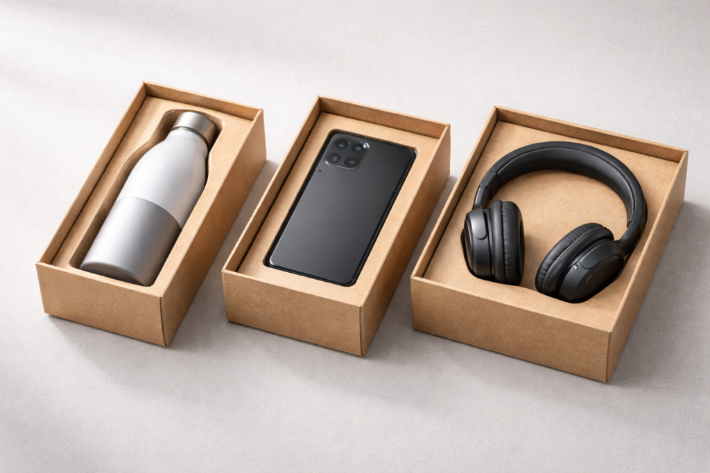 Custom fitted packaging boxes