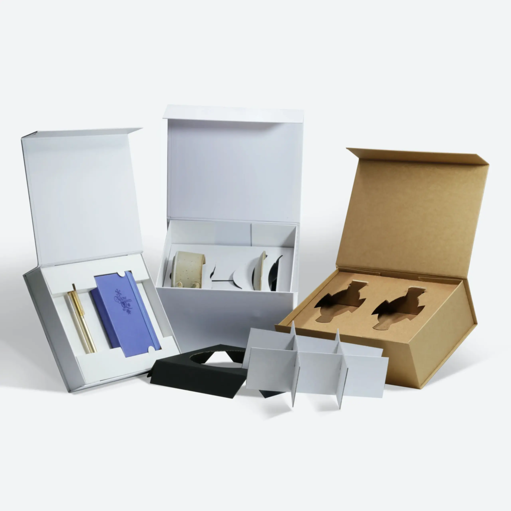 Box with inserts 