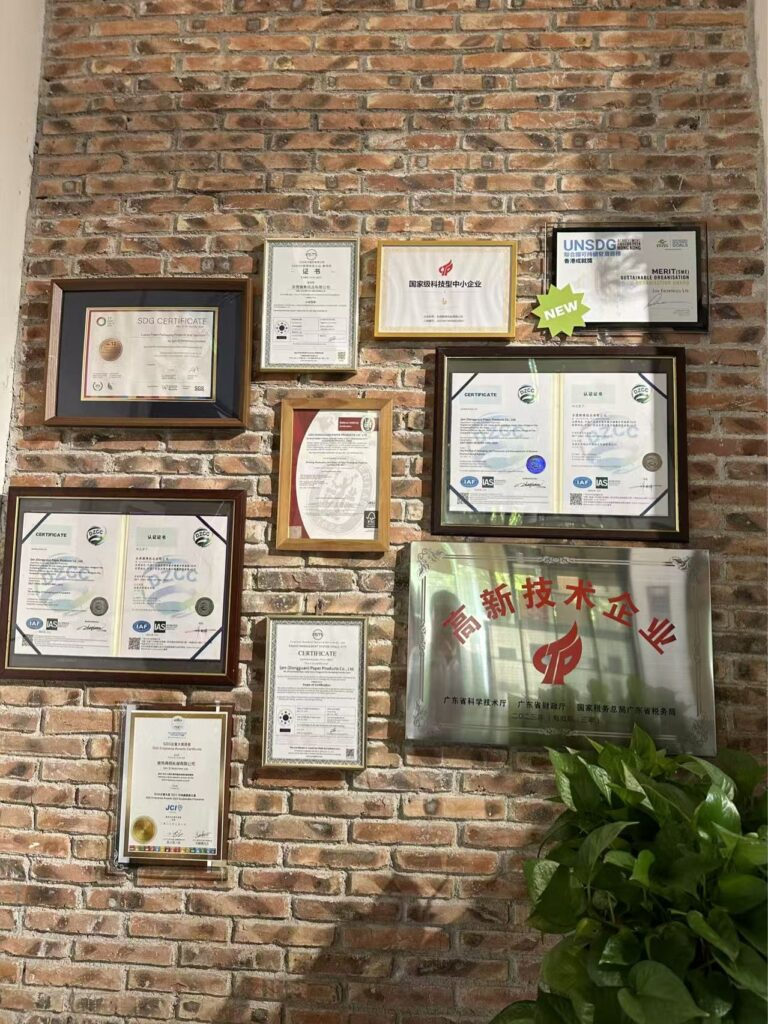 FSC certificates and compliance documents