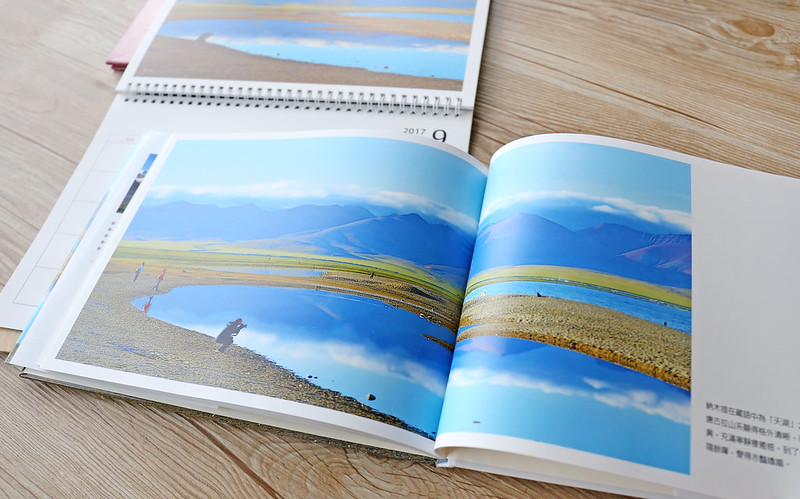 Creative brochure storytelling spread
