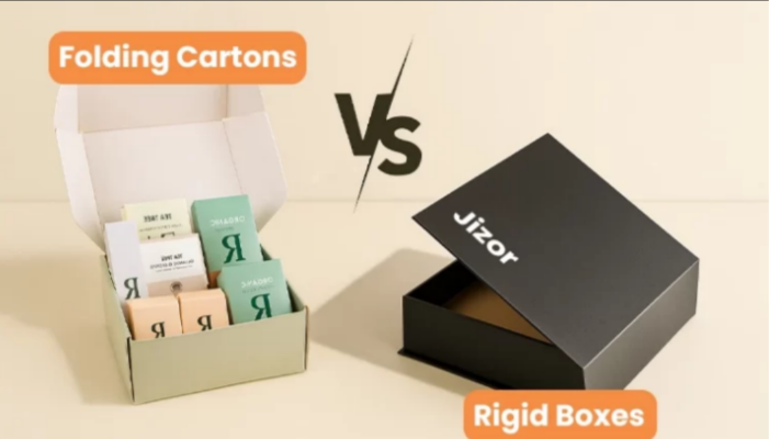 Rigid versus folding cartons