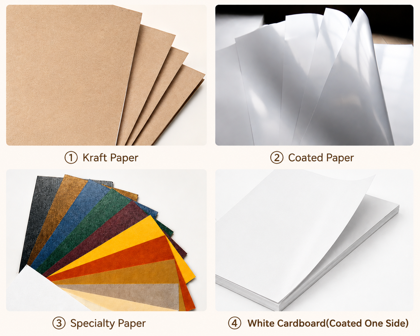 Different Paper Materials