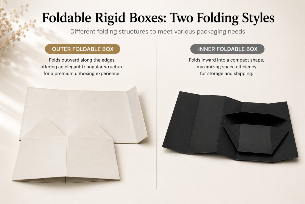 Outer Foldable Box VS Inner Foldable Box