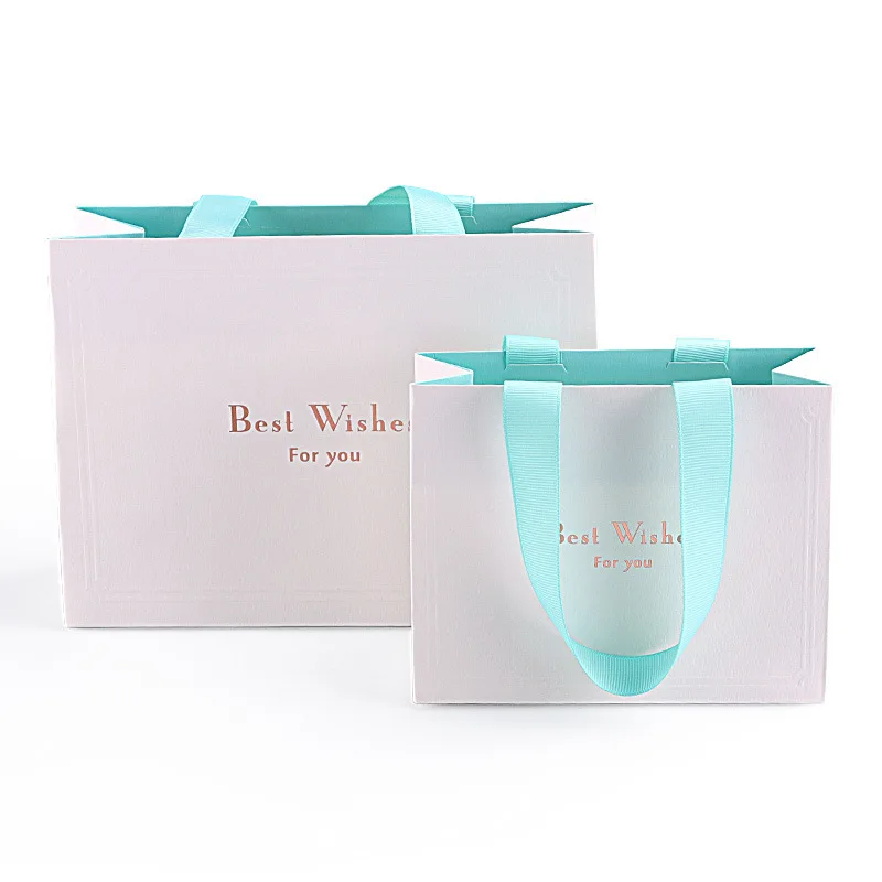 luxury custom paper bags display