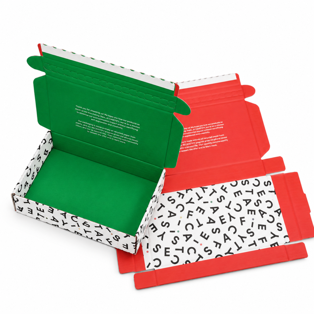 mailer box with Plastic-Free Lamination