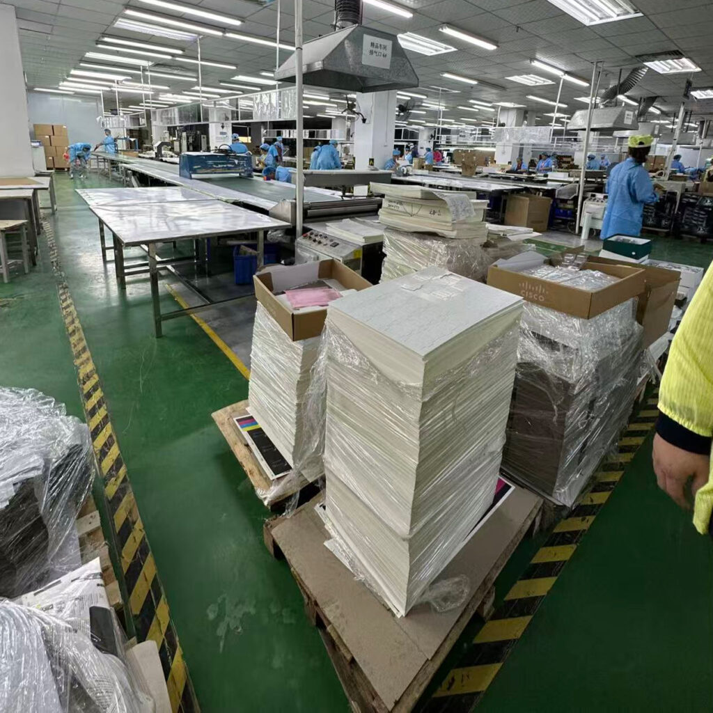 Manual  packaging lines