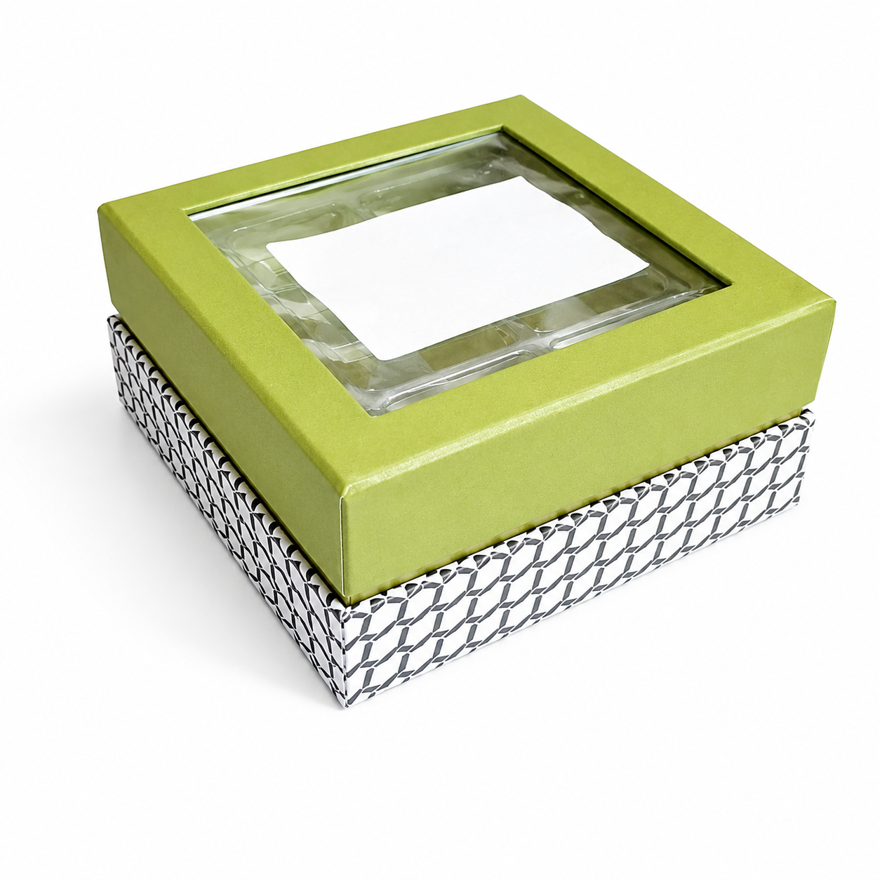 Custom Window Lid and Base Chocolate Boxes