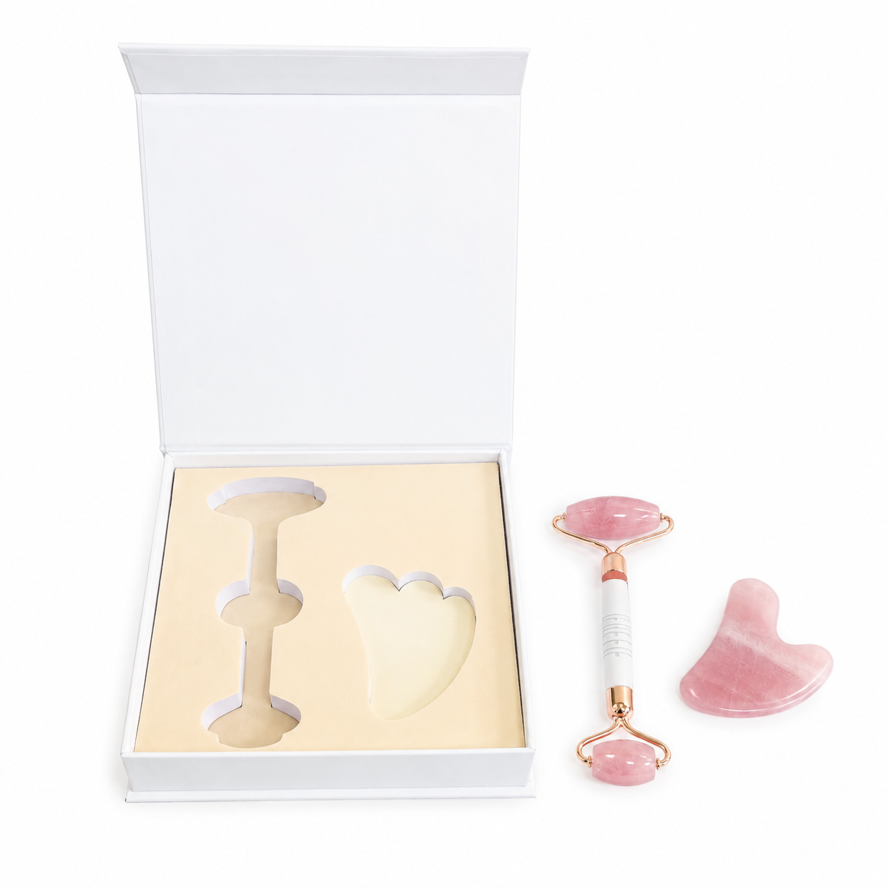 custom facial roller gift box