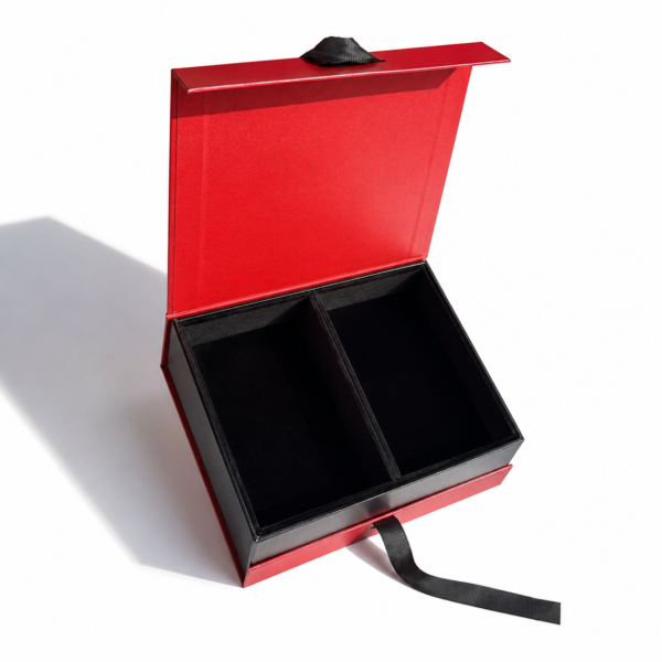 Custom Double Compartment Magnetic Gift Box