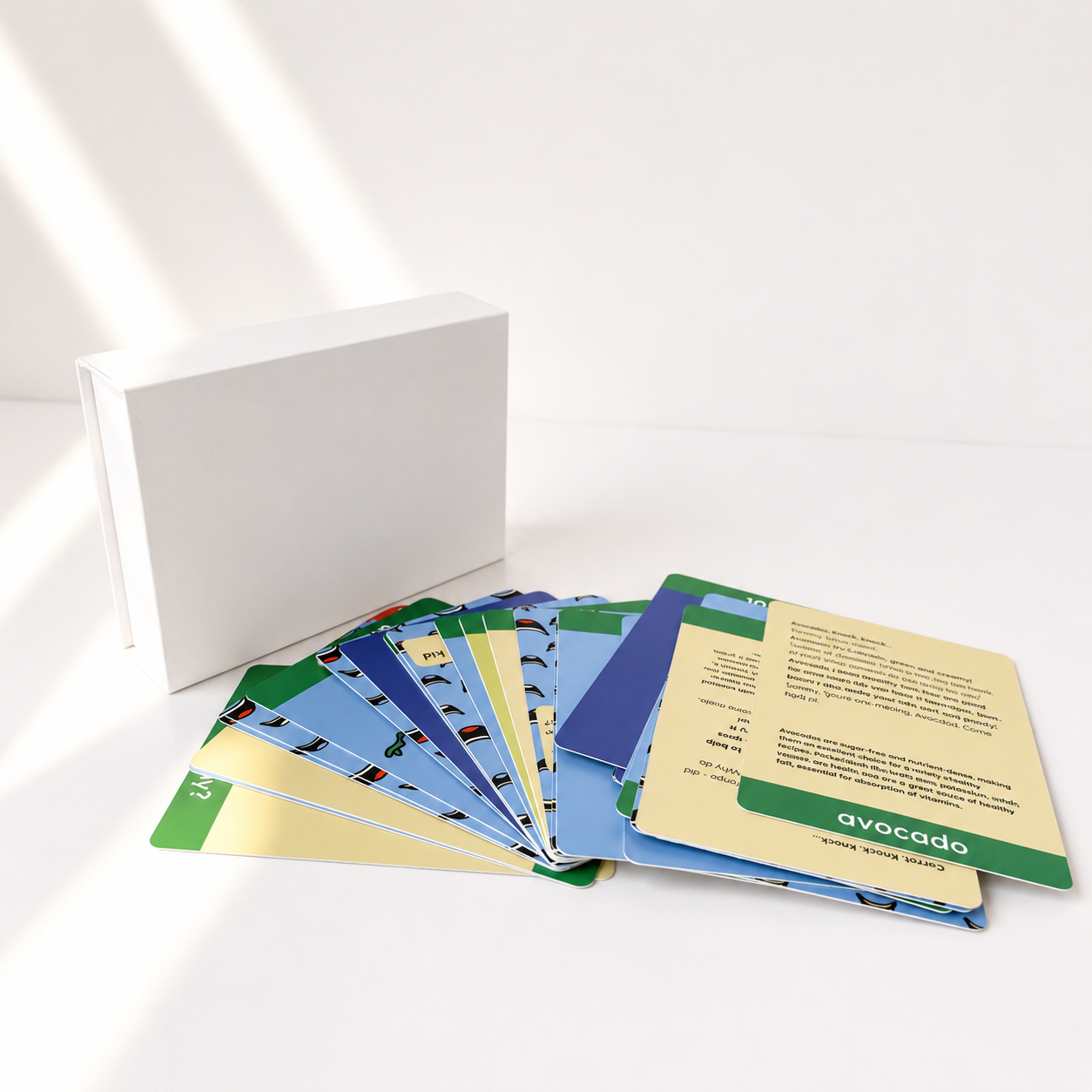 Custom Magnet Gift Box with Printed Playing Cards