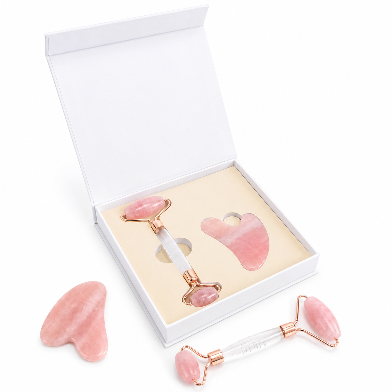 custom facial roller gift box