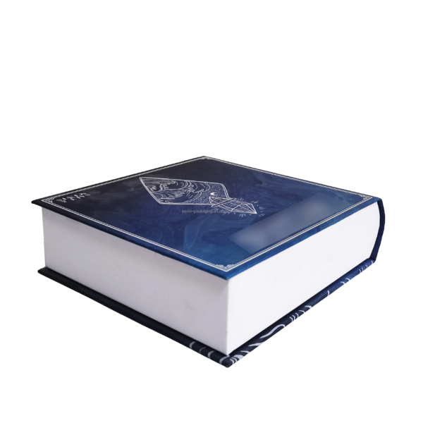 Custom Decorative Book Boxes with Magnetic Closure