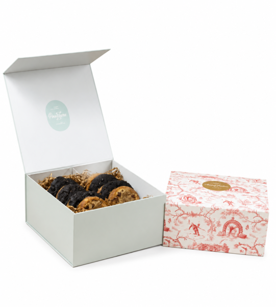 Custom Foldable Cookie Boxes with Printed Sleeve